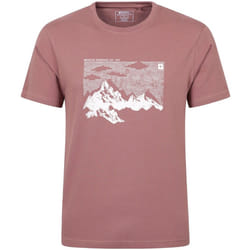 Mountain Warehouse - T-shirt - Homme (Bordeaux)