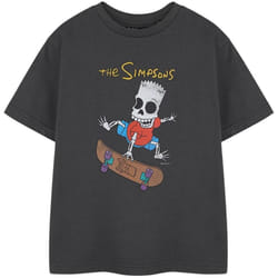 The Simpsons - T-shirt - Garçon (Gris)