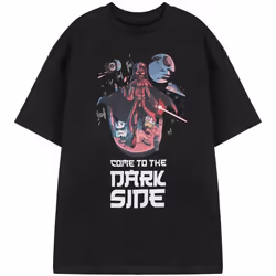 Star Wars - T-shirt COME TO THE DARK SIDE - Homme (Noir)