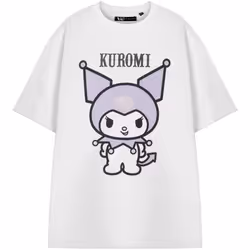 Hello Kitty - T-shirt - Femme (Blanc)