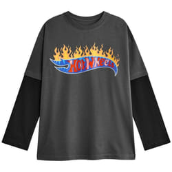 Hot Wheels - T-shirt - Garçon (Gris)