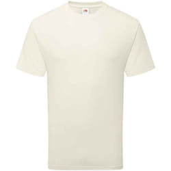 Fruit of the Loom - T-shirt - Adulte (Beige pâle)