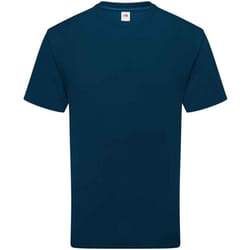 Fruit of the Loom - T-shirt - Adulte (Bleu)