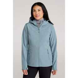 Mountain Warehouse - Veste softshell EXODUS - Femme (Vert pâle)