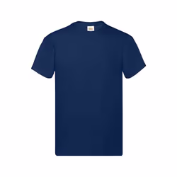 Fruit of the Loom - T-shirt - Adulte (Bleu marine foncé)