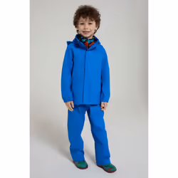 Mountain Warehouse - Pantalon de pluie PAKKA - Enfant (Cobalt)