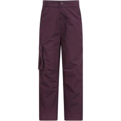 Mountain Warehouse - Pantalon de randonnée TREK - Enfant (Violet)