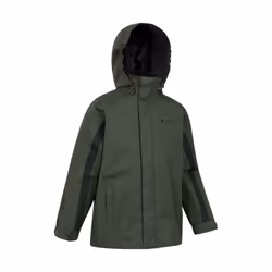 Mountain Warehouse - Veste imperméable SAMSON - Enfant (Vert)