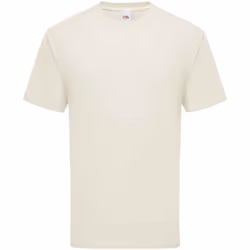 Fruit Of The Loom - T-shirt Ringspun Premium - Homme (Beige pâle)