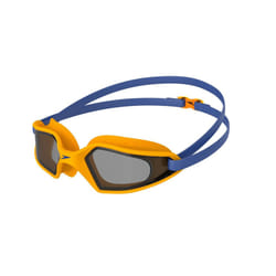Speedo - Lunettes de natation HYDROPULSE - Enfant - Taille unique (Bleu / Orange)