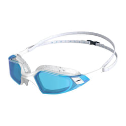 Speedo - Lunettes de natation AQUAPULSE PRO - Taille unique (Blanc / Bleu)