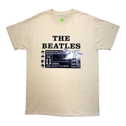 The Beatles - T-shirt WASHINGTON COLISEUM - Adulte (Sable)