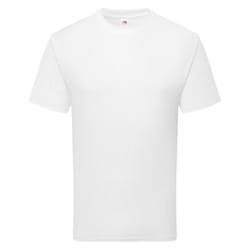 Fruit of the Loom - T-shirt - Adulte (Blanc)