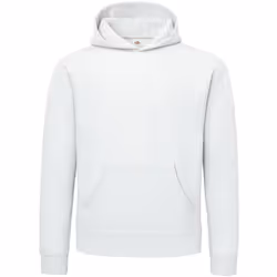 Fruit of the Loom - Sweat à capuche SUPERCOTTON - Adulte (Blanc)