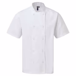 Premier - T-shirt de cuisinier - Homme (Blanc)