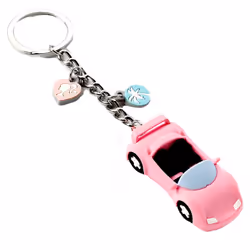 Barbie - Porte-clés 3D - Taille unique (Rose / Bleu / Argenté)