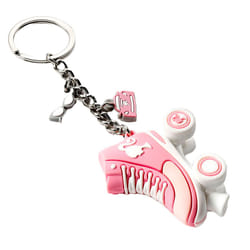 Barbie - Porte-clés 3D - Taille unique (Rose / Blanc / Argenté)