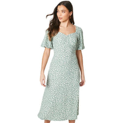 Dorothy Perkins - Robe mi-longue - Femme (Vert)