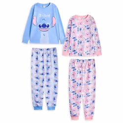Lilo & Stitch - Ensemble de pyjama long - Fille (Rose)