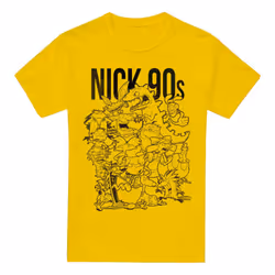 Nickelodeon - T-shirt NICK 90S - Homme (Jaune)