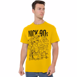 Nickelodeon - T-shirt NICK 90S - Homme (Jaune)
