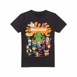 Nickelodeon - T-shirt - Homme (Noir)