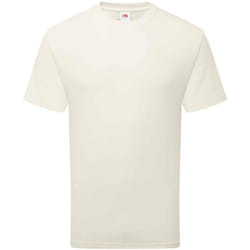 Fruit of the Loom - T-shirt - Adulte (Beige pâle)