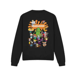 Nickelodeon - Sweat - Adulte (Noir)