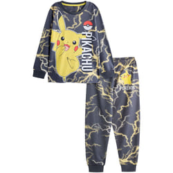 Pokemon - Ensemble de pyjama long - Garçon (Noir)
