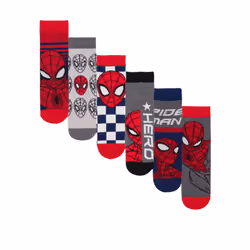 Spider-Man - Chaussettes - Garçon (Multicolore)