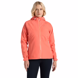 Craghoppers - Veste imperméable BRIELLE - Femme (Corail foncé)