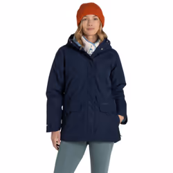 Craghoppers - Veste imperméable - Femme (Bleu marine)