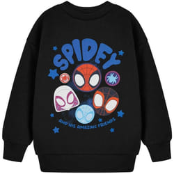 Spider-Man - Sweat SPIDEY AND HIS AMAZING FRIENDS - Garçon (Noir)