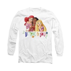 Disney Princess - T-shirt BE TRUE, BE YOU - Adulte (Blanc)