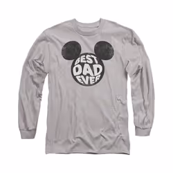 Disney - T-shirt BEST DAD EVER - Adulte (Gris chiné)