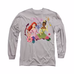 Disney Princess - T-shirt FRIENDS ARE MAGIC - Adulte (Gris chiné)