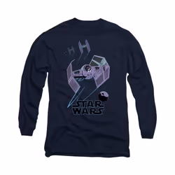 Star Wars - T-shirt DEATH STAR DEFENDERS - Adulte (Bleu marine)