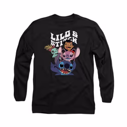 Lilo & Stitch - T-shirt - Adulte (Noir)