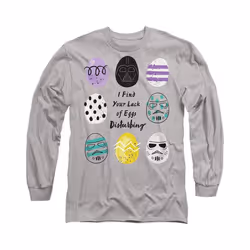 Star Wars - T-shirt YOUR LACK OF EASTER EGGS DISTURBING - Adulte (Gris chiné)