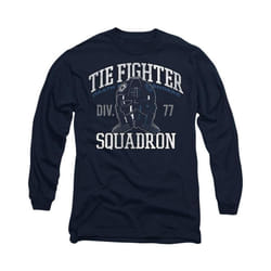 Star Wars - T-shirt TIE FIGHTER SQUADRON - Adulte (Bleu marine)