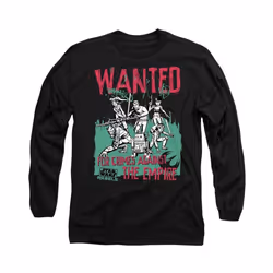 Star Wars - T-shirt WANTED REBELS - Adulte (Noir)