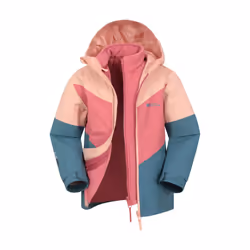 Mountain Warehouse - Veste imperméable LIGHTNING - Enfant (Rose foncé)