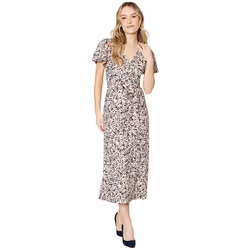 Dorothy Perkins - Robe mi-longue - Femme (Rose)