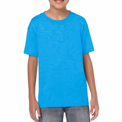Gildan - T-shirt SOFTSTYLE - Enfant (Bleu saphir)