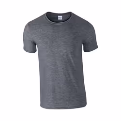 Gildan - T-shirt SOFTSTYLE - Adulte (Gris foncé chiné)