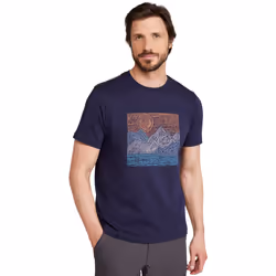 Mountain Warehouse - T-shirt - Homme (Bleu foncé) - 2XL