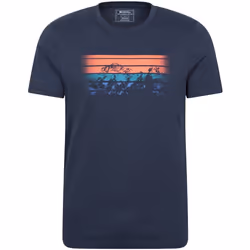 Mountain Warehouse - T-shirt - Homme (Bleu foncé)