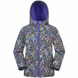 Mountain Warehouse - Veste softshell EXODUS - Enfant (Bleu foncé)