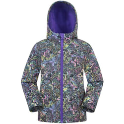 Mountain Warehouse - Veste softshell EXODUS - Enfant (Bleu foncé)
