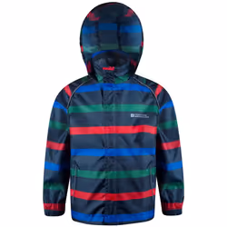 Mountain Warehouse - Veste imperméable - Enfant (Bleu marine)